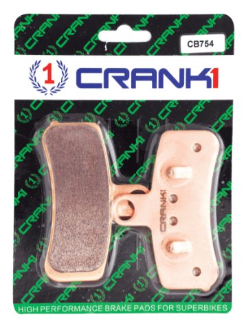 CRANK1 Sintered Brake Pad for Harley Davidson Super Glide Custom (2008 - 2014)