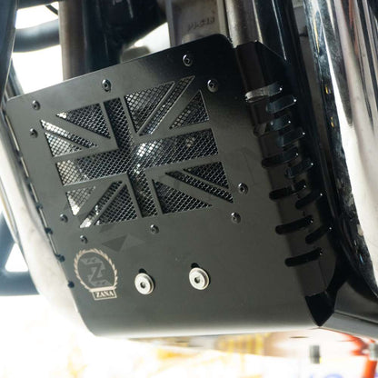 Full Black Bash Plate for GT-Interceptor 650