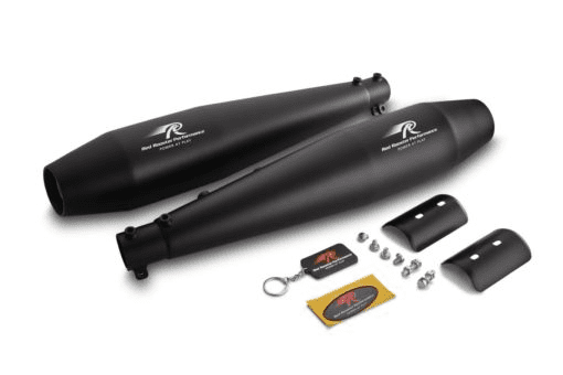 Red Rooster Performance Stellar Exhaust for Interceptor/Continental GT650 – Black Matte
