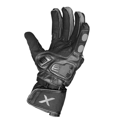 AXOR - Gator Riding Gloves Black Grey