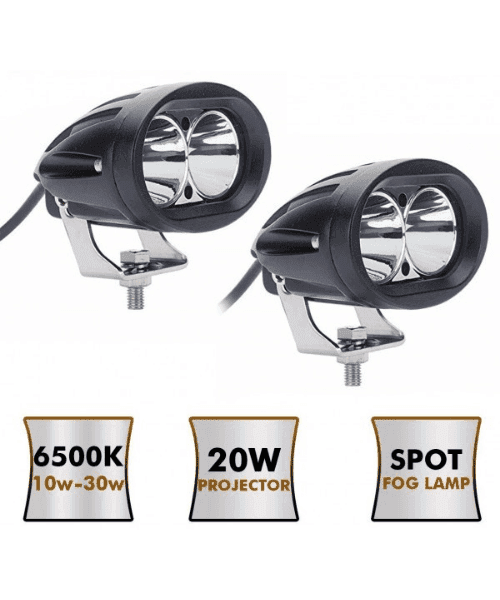 HJG Led 20W Oval Projector Fog Light