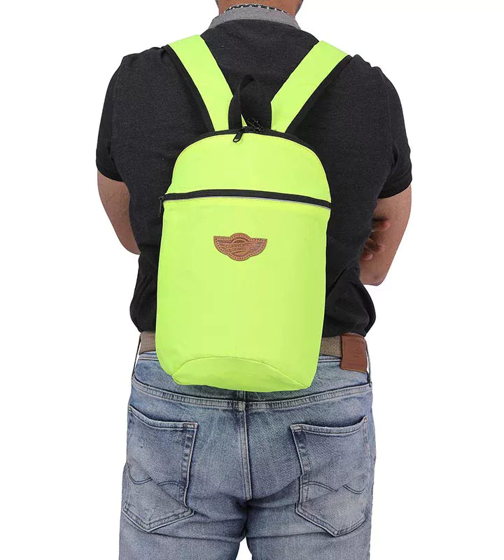 Hawk 10 Ltrs Flo Green Backpack