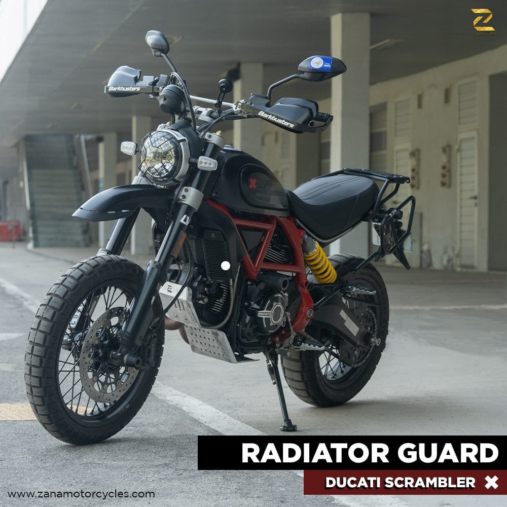 Heat Sink Guard and Oil Cooler Guard Set for Ducati Scrambler