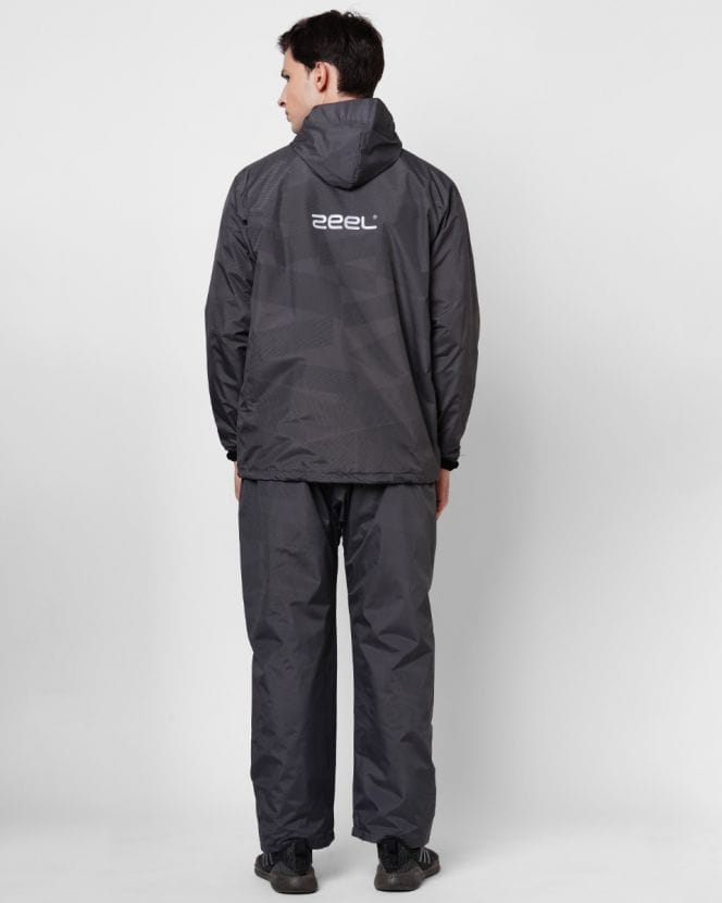Travelbug High Grey Raincoat Set for Mens