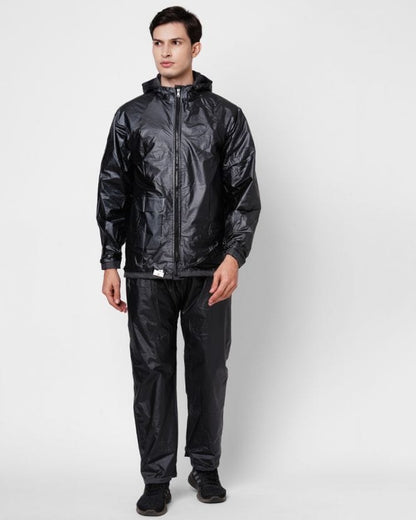 Travelbug High Grey Raincoat Set for Mens