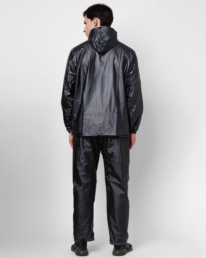 Travelbug High Grey Raincoat Set for Mens