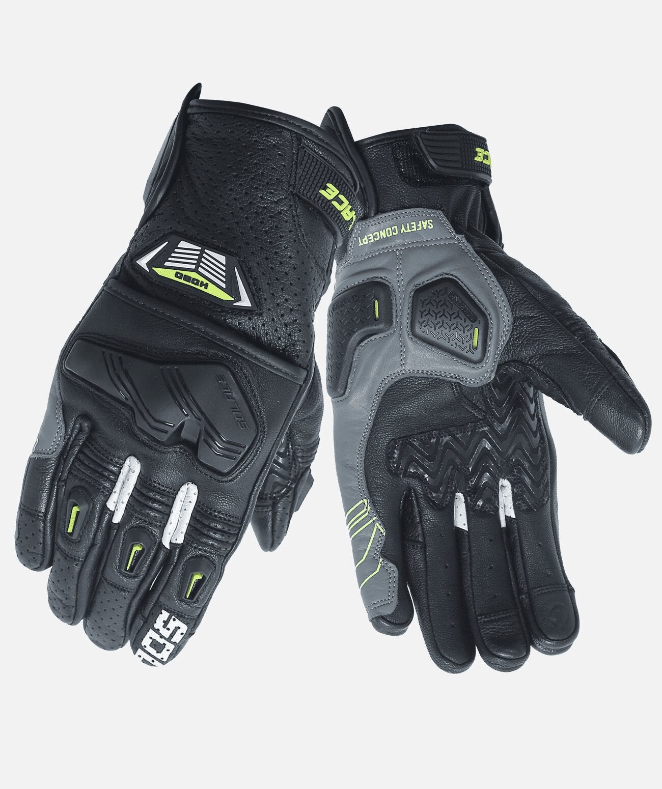 Solace Hobo Semi-Gauntlet Gloves ( B.Neon)