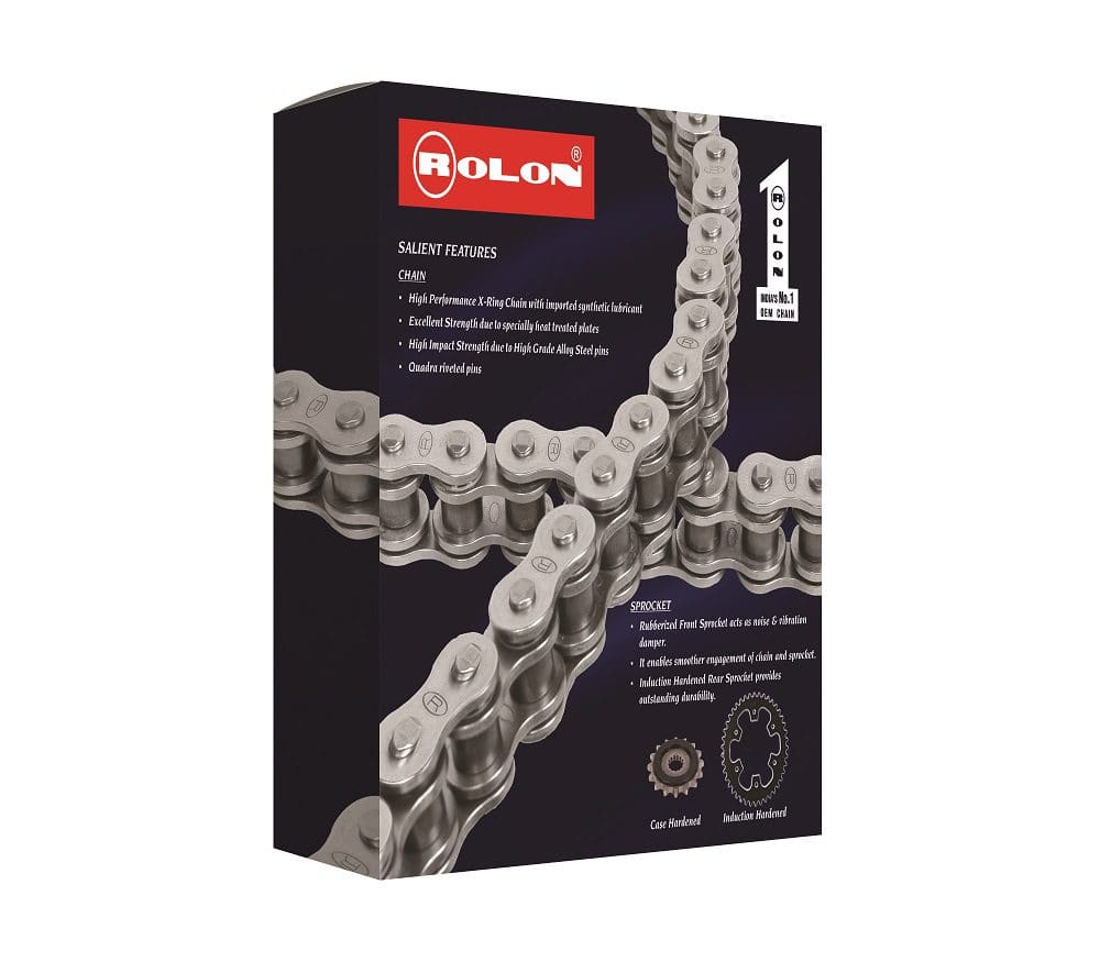 Triumph Bonneville T100/Bonneville T100 Black/Street Scrambler/Street Twin 900CC CHAIN SPROCKET KIT BY ROLON