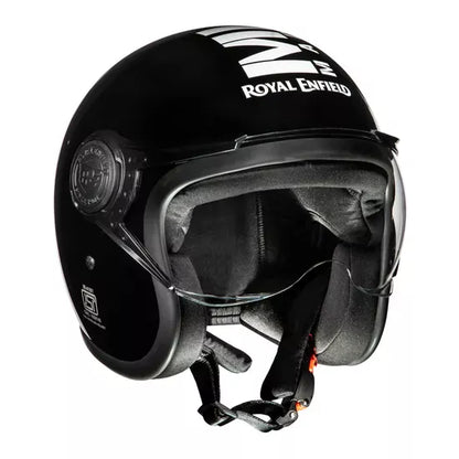 Jet Open Face MLG Helmet Glossy Black