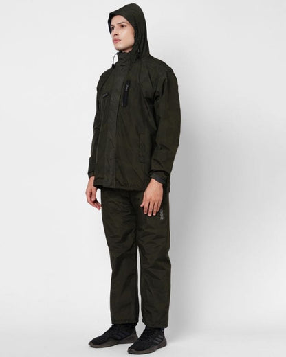 Just Olive Raincoat Set for Mens