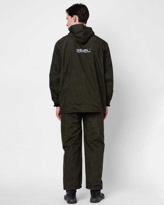 Just Olive Raincoat Set for Mens