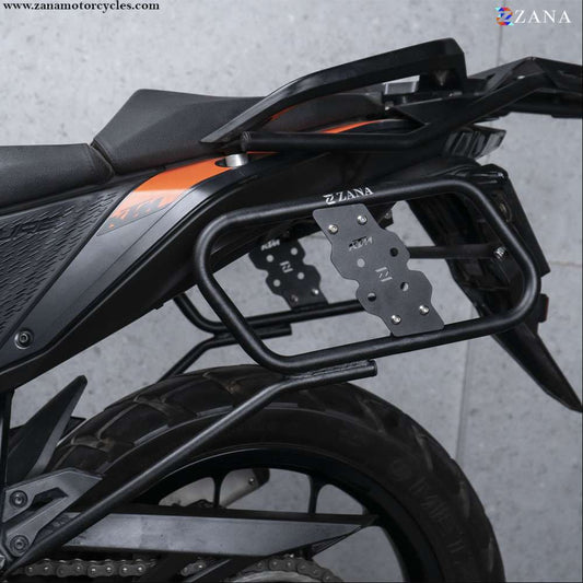Saddle Stay Black with Jerry Can Mounting