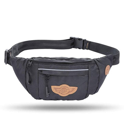 Kato Waist Pouch Charcoal Black