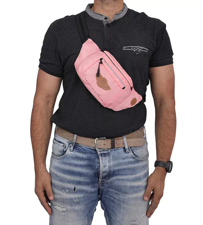 Kato Waist Pouch-Thigh Bag-Pink
