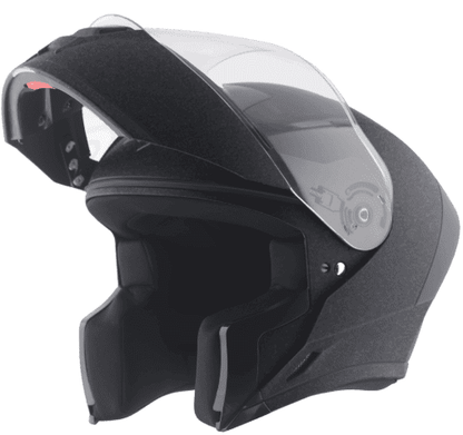 Vega Knight TF Solid Black Helmet