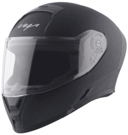 Vega Knight TF Solid Black Helmet