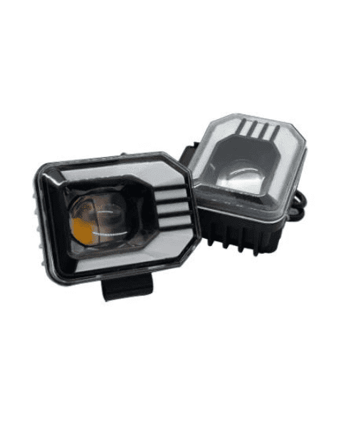 Led DRL Dual Color Fog Light-Oval