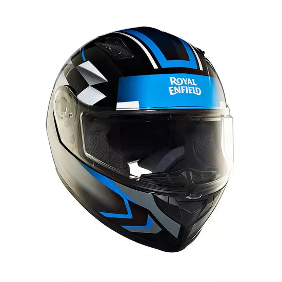 Lightwing Full Face Helmet Checks Glossy Black