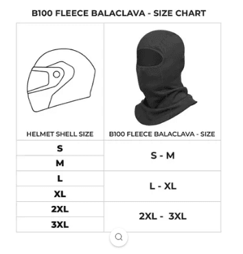 Viaterra B100 Motorcycle Balaclava