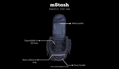Solace MSTASH Magnetic Tank Bag