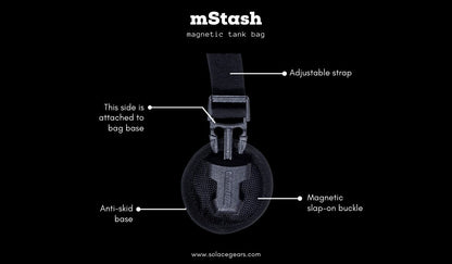 Solace MSTASH Magnetic Tank Bag