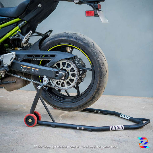 Matt Black Paddock Stand for Yezdi Adventure