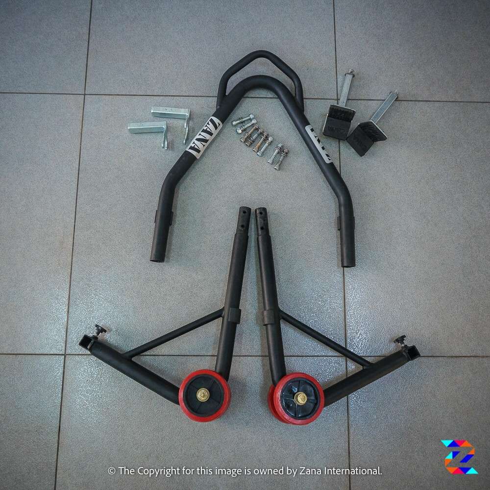 Matt Black Paddock Stand for Yezdi Adventure