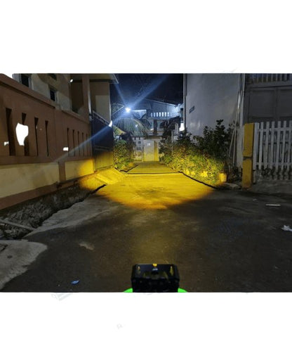 Mega Drive 3 Lens Dual Color Led Fog Lights