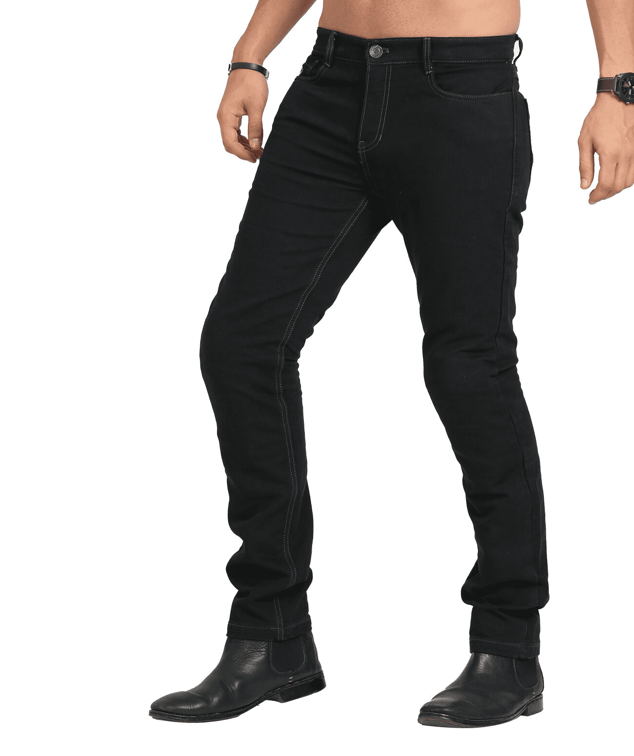 Solace Mercury Motorcycle Denim ( Black)