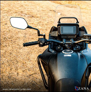 ZANA - Mirror Extender for Honda NX500 (Aluminium) ZI-8344