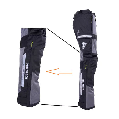 MotoTechAeroTourProPants SideZoom
