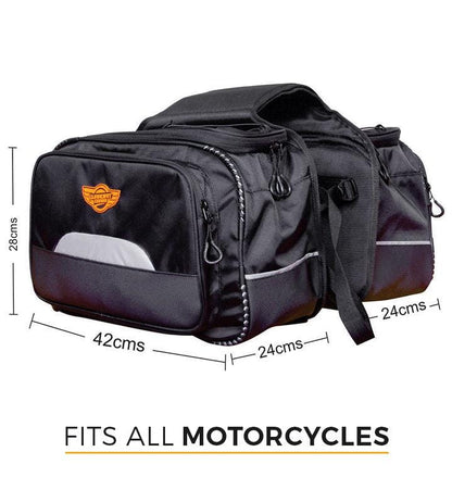 Mustang 50L Saddle bag and 18L Tank Bag