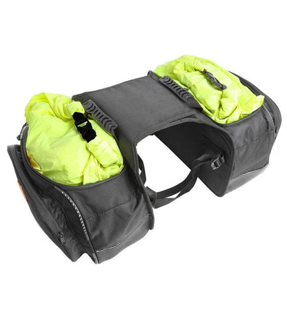 Mustang Saddlebags with Rain Covers and Dry Bags