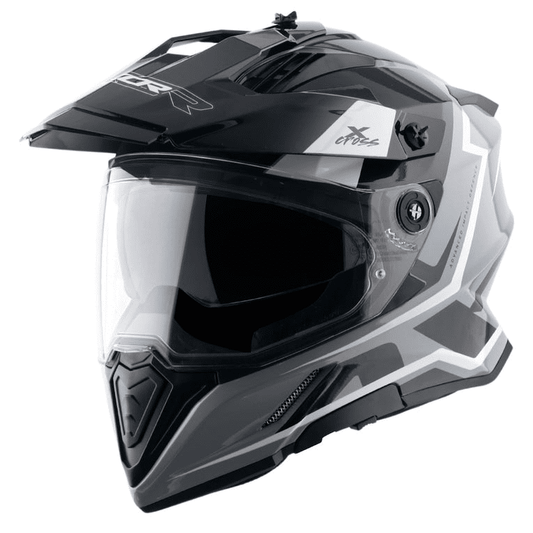 Axor X-Cross Dual Visor Helmet Nardo Grey Black