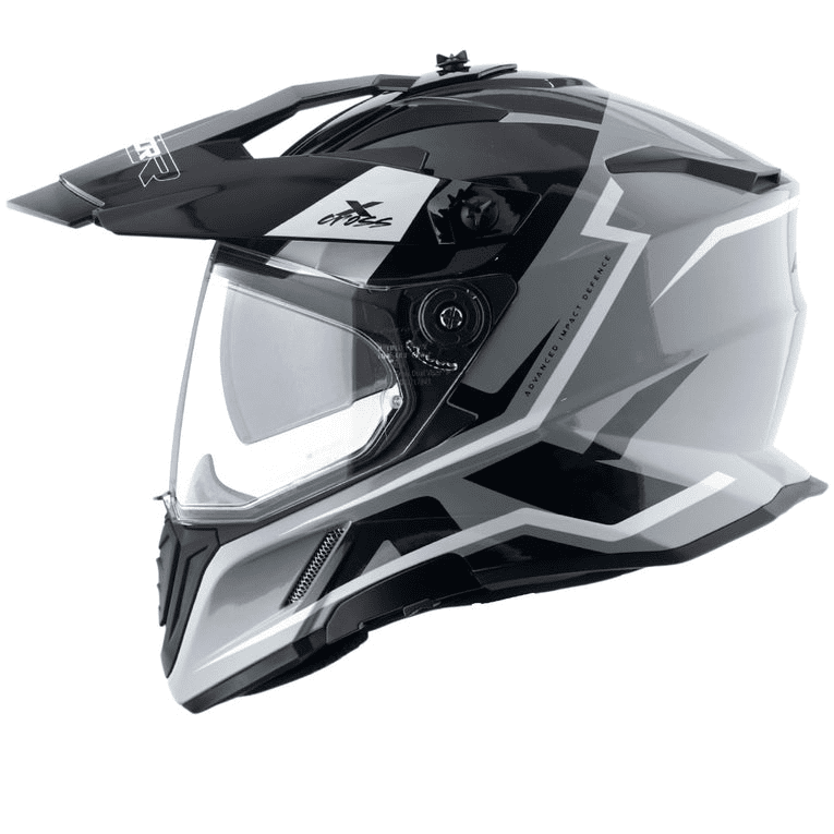 Axor X-Cross Dual Visor Helmet Nardo Grey Black