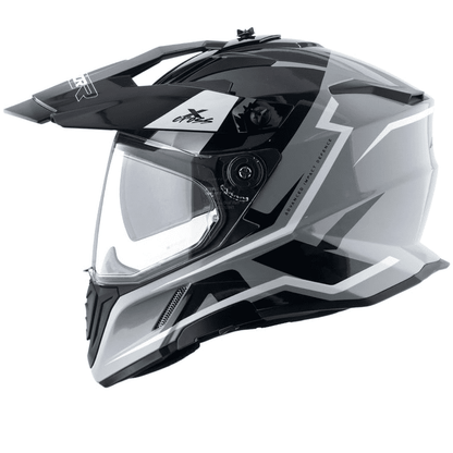 Axor X-Cross Dual Visor Helmet Nardo Grey Black