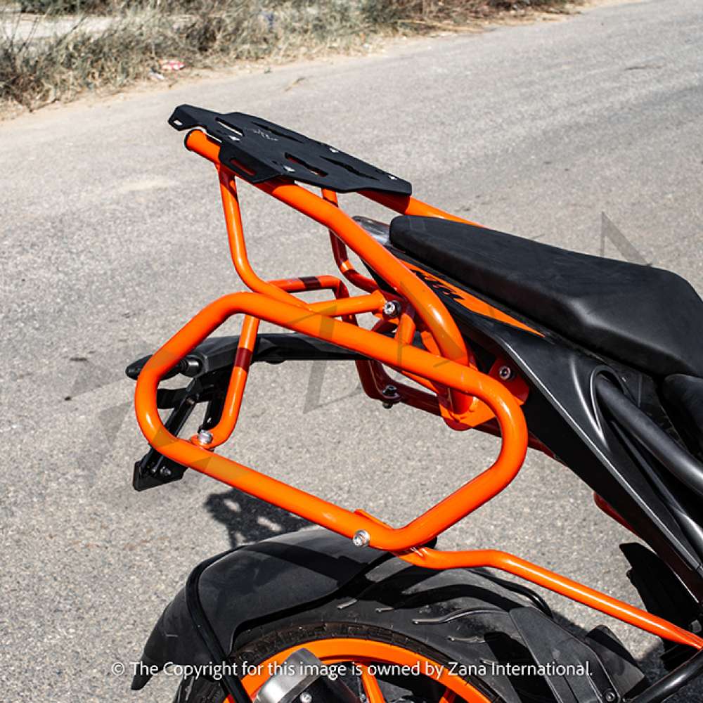 ORANGE SADDLE STAY FOR DUKE 200 BS6