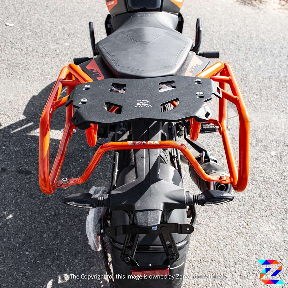 ORANGE SADDLE STAY FOR DUKE 200 BS6