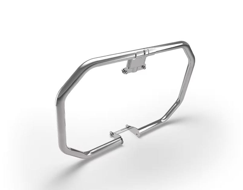 Silver Octagon Engine Guard for Classic 350 and 500 UCE