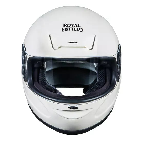 Old Madras Fullface Helmet Gloss Off White