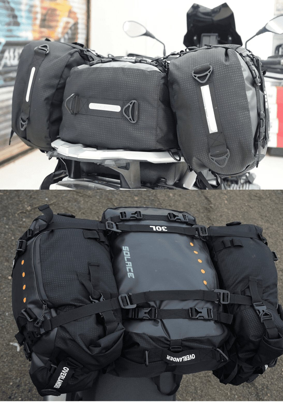 Solace Overlander Tail Bag 30L