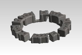 ROYAL ENFIELD  RAT00289/D - CUSH RUBBER FOR HIMALAYAN 450 & GUERRILLA 450 (Rear Wheel)