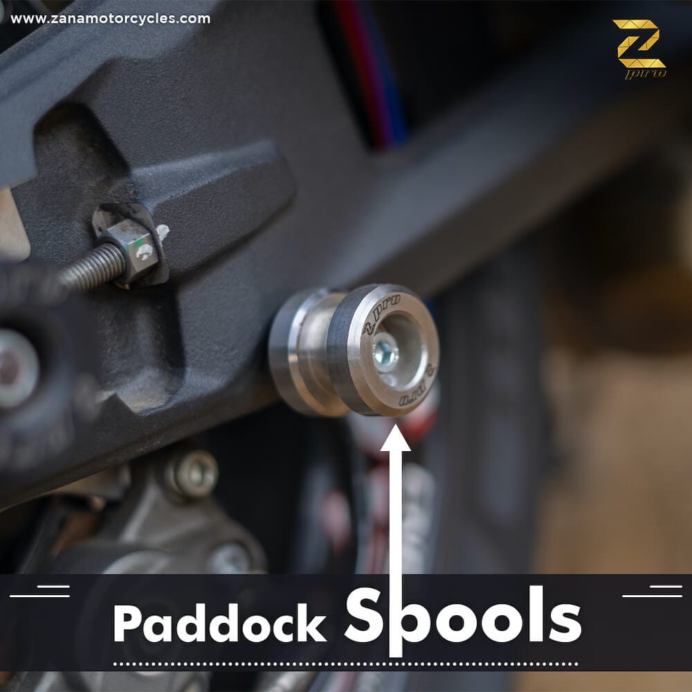 Paddock Spool SS 304 Ducati Monster 950