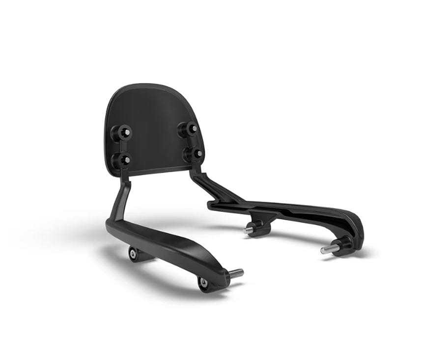 Black Passenger Backrest Mounts for Meteor 350
