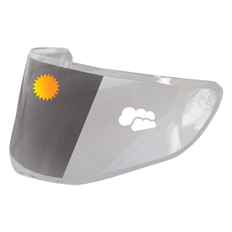 Photochromic Visor for Bolt Octopus Helmet Series