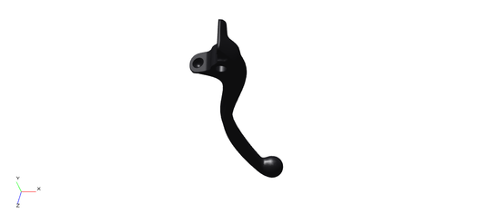 ROYAL ENFIELD RAB00272/A - FRONT BRAKE LEVER BLACK FOR ALL NEW CLASSIC 350 & METEOR 350