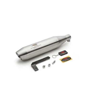 Red Rooster Rumbler Max–Polish Exhaust for RE Classic 350 Reborn