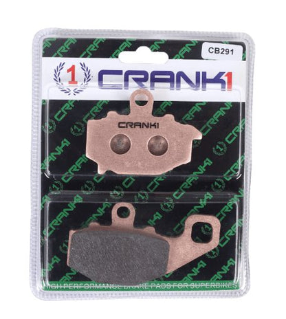 CRANK1 Sintered Brake Pad for Kawasaki ER6N (2012 - 2016)