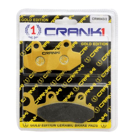 CRANK1 Ceramic Brake Pad for Triumph Street Bonneville T100 (2014-16)