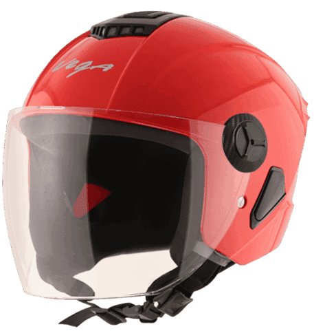 Vega Aster Dx red Helmet
